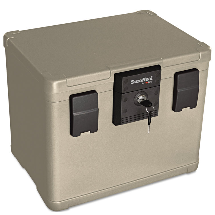 SureSeal by Fireking Fire and Waterproof Chest File Safe with Key Lock